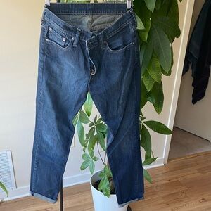 Men’s Levi’s 511 jeans 31x32. Dark wash